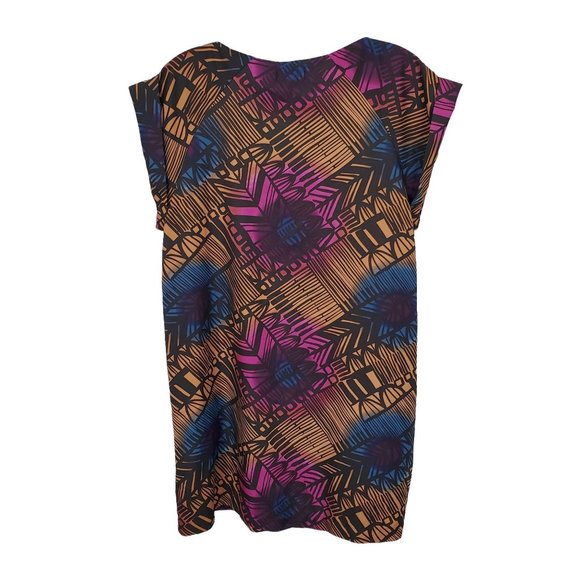 Silence + Noise Size M Dress Tunic Pullover Tribal Boho Pockets Urban Outfitters - Picture 3 of 6